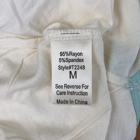 Crochet Scoop Neck Tee - Picture 10 of 11